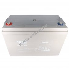 FIAMM 12FGL100 12V 100000mAh M6 csavarcsatlakoz� akku agm �lom