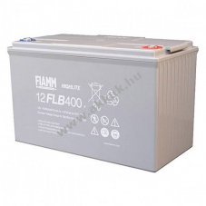 Fiamm Highlite 12FLB400 12V 100000mAh M8 csavarcsatlakoz�s akku AGM/�lom-zsel�s Pb