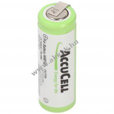 Helyettes�t� akku 4/5AA 1,2V 1400mAh U-form�s forrf�l borotva �s fogkefe NiMH