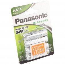 Panasonic HHR-3XXE/4BC Evolta AA Mignon ceruza akku 1.2V 2450mAh 4db/csomag NiMH