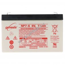 Hawker Enersys Genesis NP7-6 6V 7000mAh akku AGM �lom-zsel�s