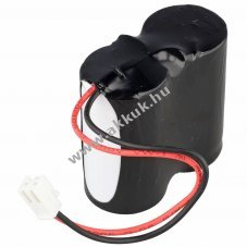Mexcel D-D4500H F1x2 v�szvil�g�t�s 2,4V 4500mAh JST csatlakoz� NiCd