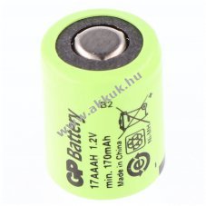 GP Batteries 1/3AAA ipari akku 1,2V 150mAh NiMH