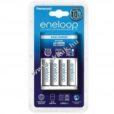 Panasonic Basic Charger tlt 4x eneloop AA NiMH 1x AccuSafe troldoboz