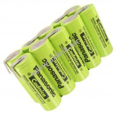 Panasonic NiCd akkucsomag 12V 7000mAh 2x5 cella