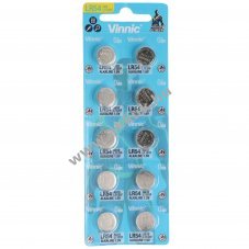10 db gombelem AG10, LR54, L1131F, LR1130, 189, RW89