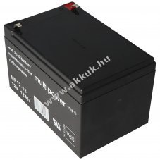 Multipower MP12-12 12V 12Ah akku AGM �lom-zsel�s