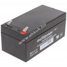 Multipower MP3.4-12 CT3,2-12 CT3.2-12 akku 12V 3400mAh AGM �lom-zsel�s
