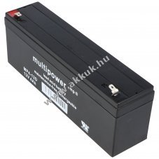 Multipower MP4-12D 12V 4Ah (4000mAh) akku 4,8mm Faston AGM �lom-zsel�s
