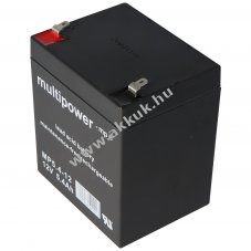Multipower MP5.4-12 12V 5400mAh 6-DMZ-5 akku AGM �lom-zsel�s
