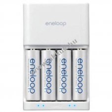 Panasonic eneloop t�lt� MQR06-E-4-3UT 4x AA NiMH