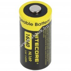 Nitecore NC-NL169 NL169 16340 3,7V 950mAh akku Li-Ion