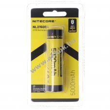 Nitecore NL2150RX 3,6V 5000mAh 21700 akku Li-Ion