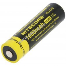 Nitecore NL1410 14500 akku 3,7V 1000mAh Li-Ion