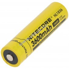 Nitecore NL1836 18650 3,6V 3600mAh akku Li-Ion