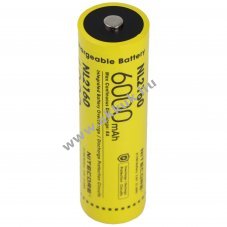 Nitecore NL2160 21700 3,6V 6000mAh akku Li-Ion