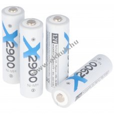 XCell Mignon ceruza AA akku 1,2V 2900mAh 4db/csomag NiMH