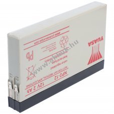 Yuasa NP2-12 12V 2000mAh akku AGM �lom-zsel�s