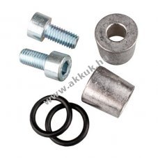 P�lusadapter M8 bels� menettel A t�pus� kerek p�lusra (PA-42), 2 db-os k�szlet