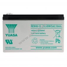 Yuasa REW45-12 12V 8000mAh akku Faston 6,3mm AGM �lom-zsel�s