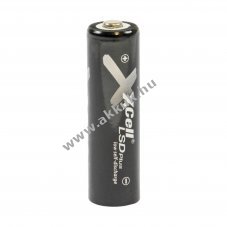 XCell LSD Plus AA Mignon ceruza LR6 akku 1,2V 2550mAh NiMH