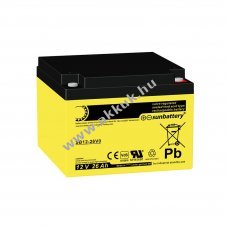 Sun Battery �lom akku 12V 26Ah M5 bels� menetes csatlakoz�s