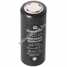IMR 26650 Li-ion akkumul�tor 3,6V 5500mAh