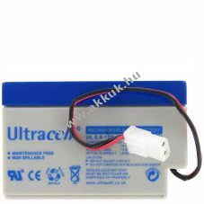 Ultracell AGM �lom akku 12V 0.8Ah AMP csatlakoz�val