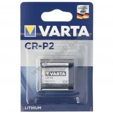 Varta CR-P2 6V 1400mAh l�tium elem