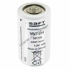 Saft VT D 1,2V 4000mAh D (g�li�t) NiCd