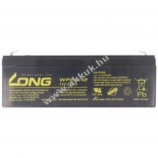 KungLong WP2.6-12 12V 2,6Ah akku �lom-zsel�s AGM
