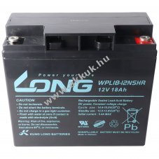 KungLong WPL18-12NSHR 12V 18Ah AGM �s �lom-zsel�s