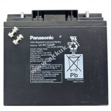 Panasonic LC-XC1222P 12V 22000mAh AGM �lom-zsel�s