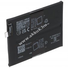 Helyettes�t� akku OPPO Reno 11 Pro mobiltelefon 3,85V 4600mAh Li-Polymer