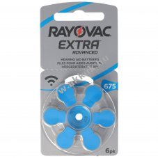 Rayovac hall�k�sz�l�k elem H675MF 675 PR44 1,45V 630mAh 6db/csomag Zinc-Air