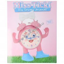 Technoline Miss Ticki gyerek �breszt��ra pink-feh�r AA Mignon ceruza elem