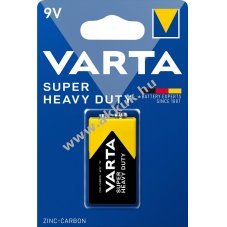 Varta cink-sz�n elem E-Block 6F22 9V 1db/csomag