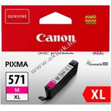 Eredeti Canon tintapatron CLI-571M XL 11ml magenta nyomtat�