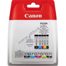Eredeti Canon nyomtat� tintapatron multipack PGI-570PGBK/CLI-571BK/C/M/Y