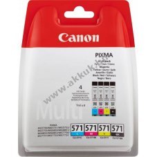 Eredeti Canon tinta multipack CLI-571BK/571C/571M/571Y nyomtat�