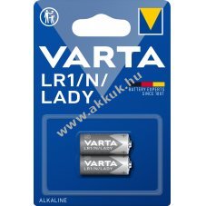 Varta LR1 N LADY 1.5V 2db/csomag elem alk�li