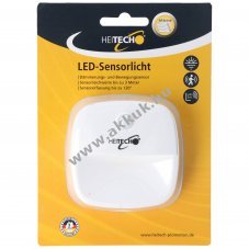 Heitech vezet�k n�lk�li LED szenzorl�mpa alkony- �s mozg�s�rz�kel�vel 3m hat�t�v 120�