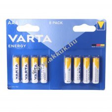 Varta Energy AAA (mikro) LR03 1.5V 8db/csomag hagyom�nyos elem Alkaline