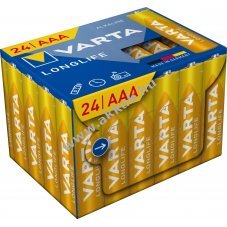 Varta alk�li mikro elem AAA LR03 1.5V 24db/csomag