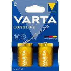 Varta alk�li elem C (b�bi m�ret) 1.5V 2db/csomag