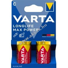 Varta alk�li elem C (b�bi m�ret) 1.5V 2db/csomag