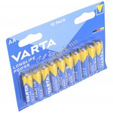 Varta alk�li ceruzaelem AA LR06 1.5V 10db/csomag