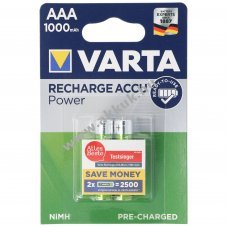 Varta 5703 Ready2Use AAA (mikro) akku 1,2V 1000mAh 2db/csomag NiMH