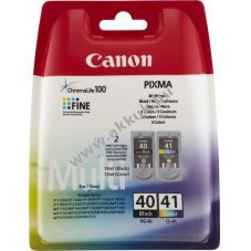 Eredeti Canon tintapatron PG-40/CL-41 fekete/sz�nes nyomtat� kombipack