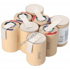 Helyettes�t� akku W�rth Master SD 9.6 9,6V 2,0Ah NiMH